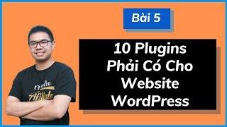 Bài 5: Plugin là gì ? 10 Plugin Khi SEO WEBSITE WORDPRESS - Đào Tạo SEO Từ Căn Bản Đến Nâng Cao