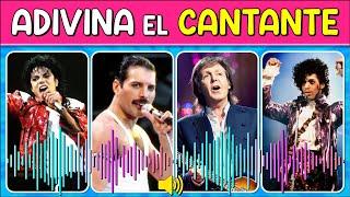 Adivina el "CANTANTE POR LA VOZ" | ¿Cuántos "CANTANTES" Reconoces? | Reto Músical