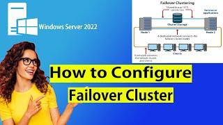 How to Install & Configure Failover Cluster in (Step By Step ) #failovercluster
