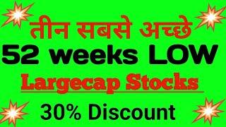 52 Weeks Low Stocks|| Best stocks to buy now||