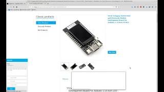 How to start with TTGO ESP32 T-Display in Arduino IDE