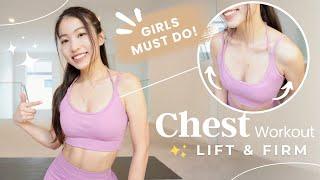 15min Chest workout (100% Lift & Firm) Reduce oversized breast | No more saggy breast