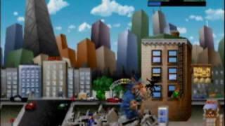 Rampage World Tour - N64 Gameplay