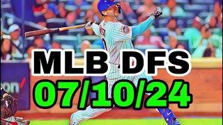 MLB DFS Picks Today 7/10/24 | DAILY RUNDOWN