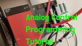 PLC Analog Control Programming Tutorial GX-Works2