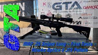 MA2 Sniper .25 Long Production Model Initial Testing - Thanks to Macavity Airguns for their Support!