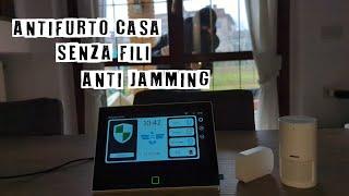 Italian Alarm wireless home burglar alarm kit review: anti-jamming with siren, sim, wifi and app