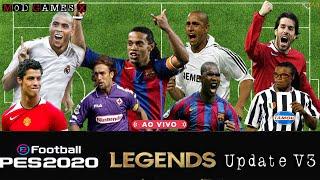 Classic patch Mod Games X PES 2020 - Legends Super PES 2020 `Update V3' Gameplay