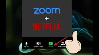 How to share Netflix on Zoom