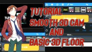 Tutorial smooth 3d cam and basic reflection floor for beginner typography Node video