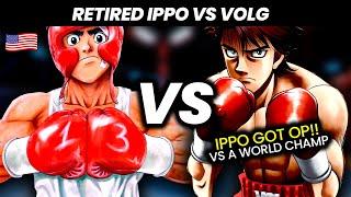 Retired but improved Ippo gives a world champion a beating | Makunouchi vs Volg Zangief Sparring