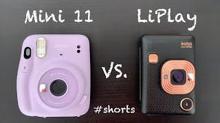 Fujifilm Instax Mini 11 vs. LiPlay #shorts