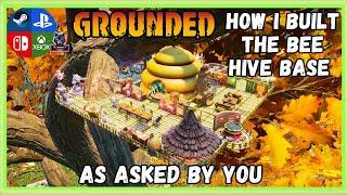 Grounded: How I Made The Bee Hive Base, As Asked By You.