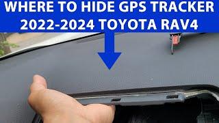 Where To Hide GPS Tracker in 2022-2024 Toyota Rav4. Where To Catch Power For GPS Tracker.