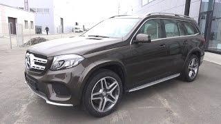 2017 Mercedes-Benz GLS 400 4Matic (X166). Обзор (интерьер, экстерьер, двигатель).