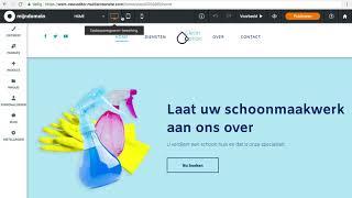 Werken met Websitemaker | Mijndomein