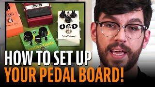 How to order guitar pedals in your signal chain