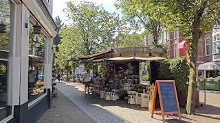 Dutch Saturday in The Hague. Walk through Aert van der Goesstraat. Just walking, no talking 4K 60fps