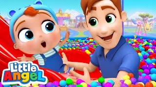 Playtime at the Playground | Playground Song +More Nursery Rhymes by Little Angel