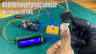 How to use the AS608 Fingerprint sensor with Arduino  #sritu_hobby #arduino #fingerprint