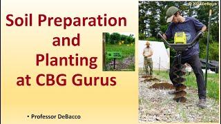 Soil Preparation and Planting at CBG Gurus