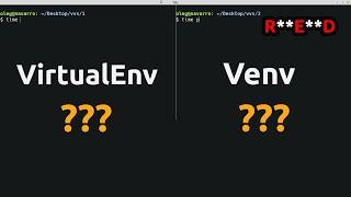 Python Virtualenv vs Venv - side by side comparison