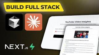 How To Build a Full Stack AI Analysis NextJs App with AI (+ Cursor, Supabase, Claude 3.7 Sonnet)