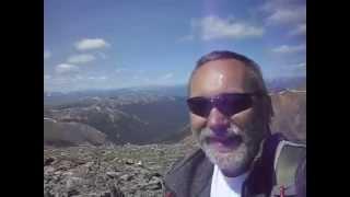 On top of Argentine Peak - A Colorado 13er (4,189 metres / 13,743 feet)