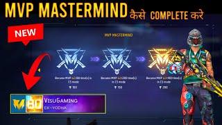 MVP MASTERMIND | Mvp Mastermind Achievement Mission Free Fire | New Achievement Mission Free Fire