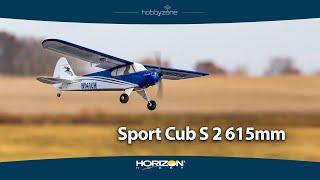 HobbyZone Sport Cub S 2 615mm Scale Trainer for Beginner / First-Time RC Pilots