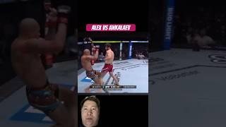 Ankalaev beats alex!!! New champ!! | #shorts #ufc #mma #knockout #mmafighter #trending #viralshorts