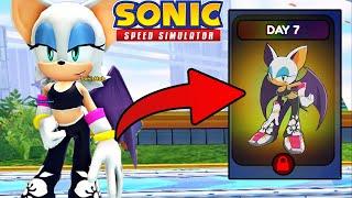 HOW TO UNLOCK RIDERS ROUGE & ALL DAILY CHALLENGES! (Sonic Speed Simulator)