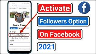 How to Activate Followers Option on Facebook 2021 ! Followers on Facebook Settings 2021