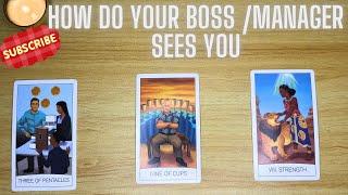 How do your boss/Manager Sees you|‍Pick a card reading 