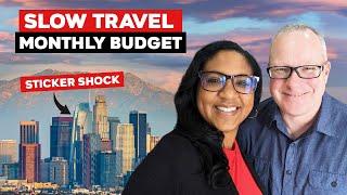 Slow Travel Monthly Budget Returning Home And Over Budget