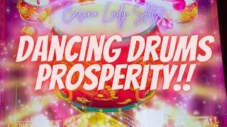 I Put $100 In A Dancing Drums Prosperity Slot Machine! Here's What Happened!