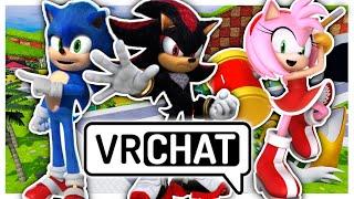 Movie Shadow meets Amy Rose in VR Chat!