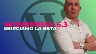 WordPress 6.3, sbirciamo le novità