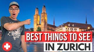 TOP SITES in ZURICH: Insider tips from A LOCAL (CAN'T MISS)