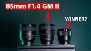 Ultimate Sony 85mm Lens Battle! New 85mm f1.4 GM II