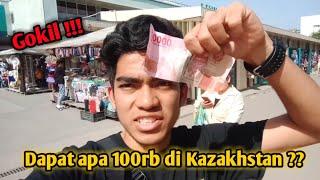 Challenge!!! Belanja dengan uang 100RB di Kazakhstan ?? #kuliahdiluarnegeri #vlogdiluarnegeri