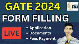 GATE 2024 Form Fillup | How to Fill GATE Form 2024 | GATE 2024 Online Form Kaise Bhare | GATE Form