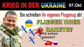 07.Okt: VOLLTREFFER - Russen schießen wieder einmal DEN EIGENEN VOGEL AB | Ukraine-Krieg