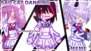 SAD CAT DANCING MEME// By: Minoka chan (me)// #meme// Gacha Club VietNam