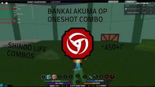 BANKAI AKUMA OP ONESHOT COMBO | Shindo Life