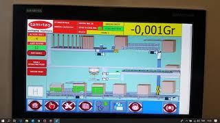 Siemens Tia-Portal Scada Simulation