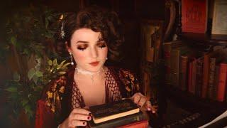 ASMR 1920s Library (Soft Spoken, Book Tapping & Tracing)