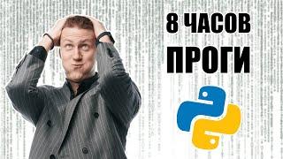 Программирование на Python с нуля за 8 часов.