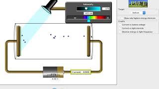 7A10.11 Photoelectric Effect Simulation