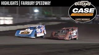 World of Outlaws CASE Construction Late Models | Fairbury Speedway | July 27, 2024 | HIGHLIGHTS